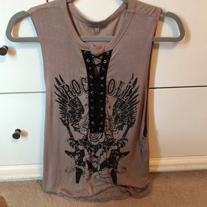 Grunge tank top